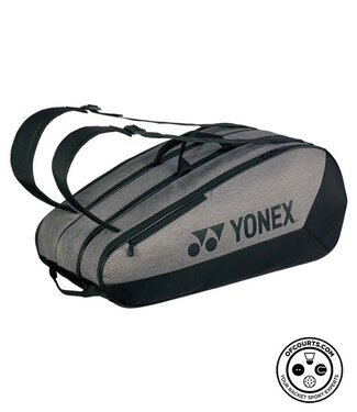 Yonex 42529 Team Racket 9 Pack Tennis Bag - Gray/Black
