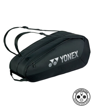 Yonex 42526 Team Racket 6 Pack Tennis Bag - Black