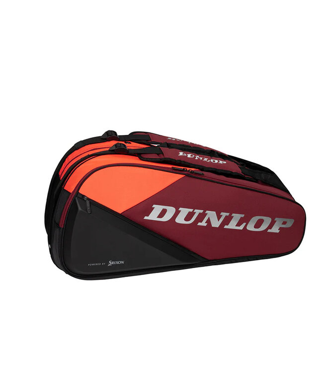 Dunlop CX Performance 12 Pack Racquet Bag - Red/Black