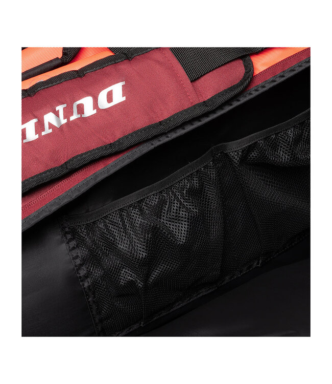 Dunlop CX Performance 12 Pack Racquet Bag - Red/Black