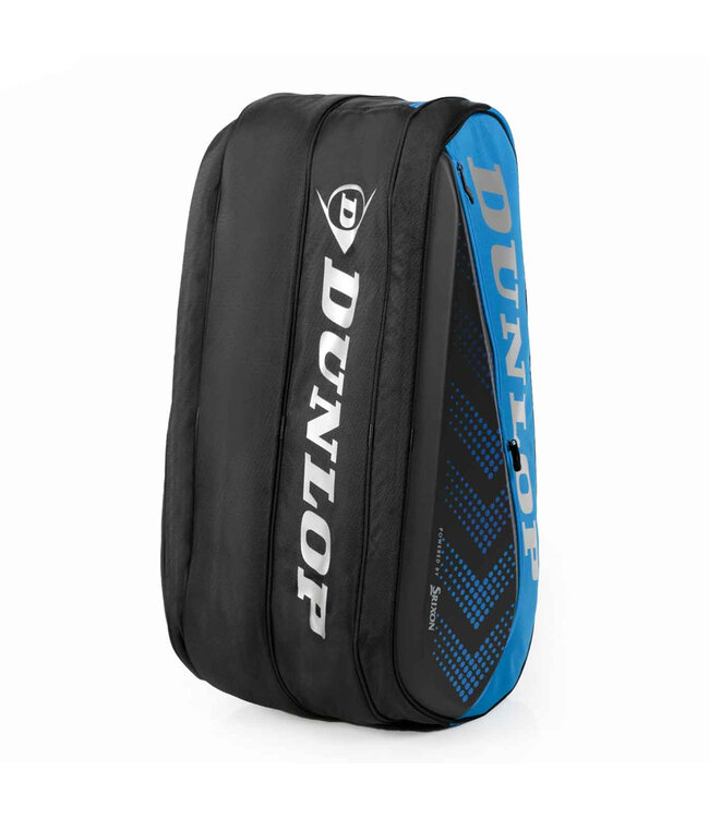 Dunlop FX Performance 8 Pack Racquet Bag - Blue/Black