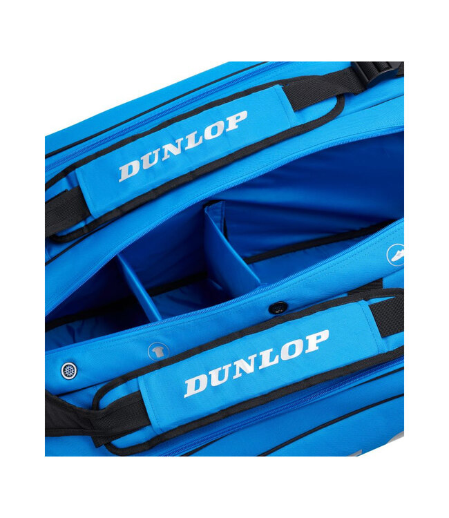 Dunlop FX Performance 8 Pack Racquet Bag - Blue/Black
