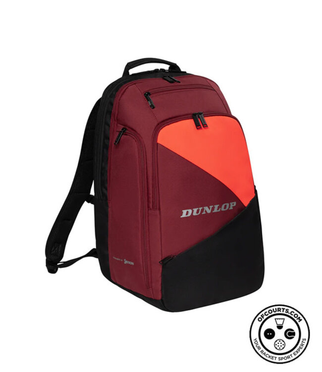 Dunlop CX Performance Backpack Racquet Bag - Red
