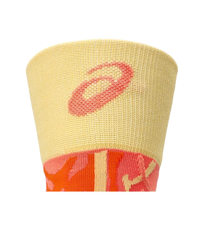Asics Nimbus Crew Socks - Coral Reef/Papaya