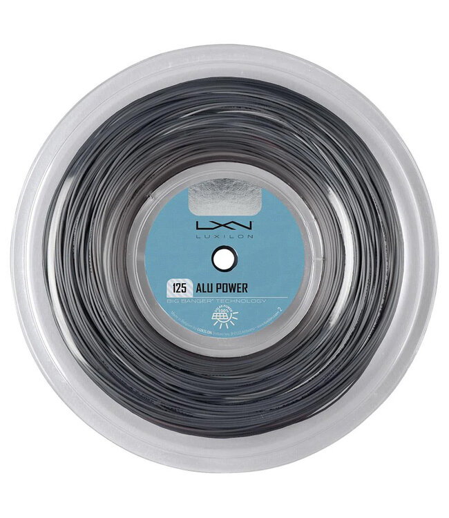 Luxilon Alu Power 125 Tennis String Reel - Silver