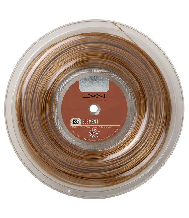 Luxilon Element 125 Tennis String Reel - Bronze