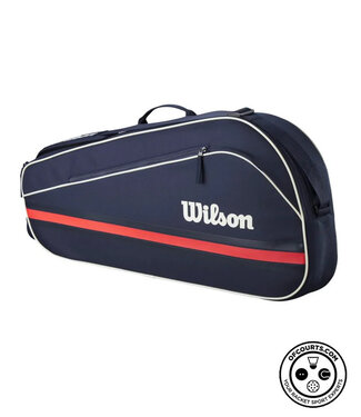 Wilson Team 3 Pack Racket Bag 2025 - Navy