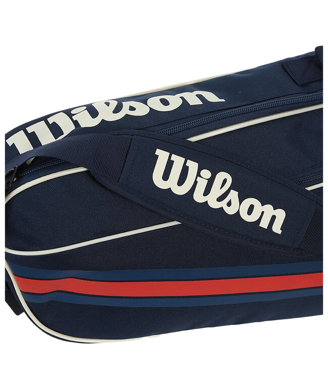 Wilson Team 3 Pack Racket Bag 2025 - Navy