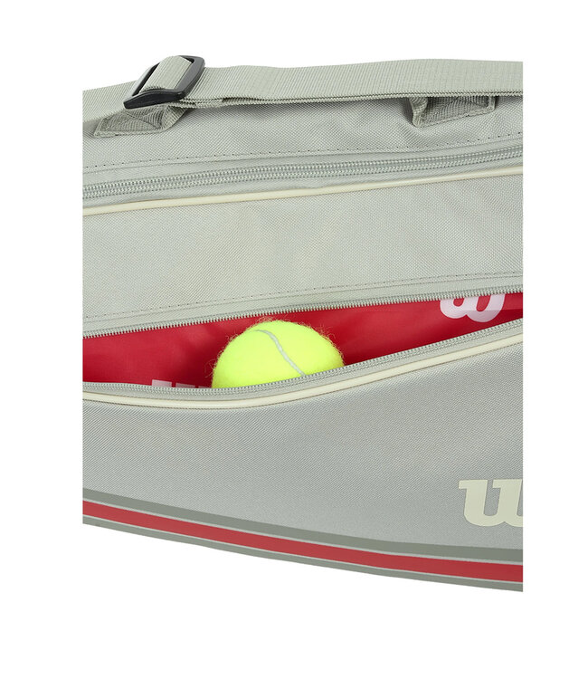 Wilson Team 3 Pack Racket Bag 2025 - Oats