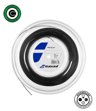 Babolat RPM Blast 16 Tennis String Reel - Black