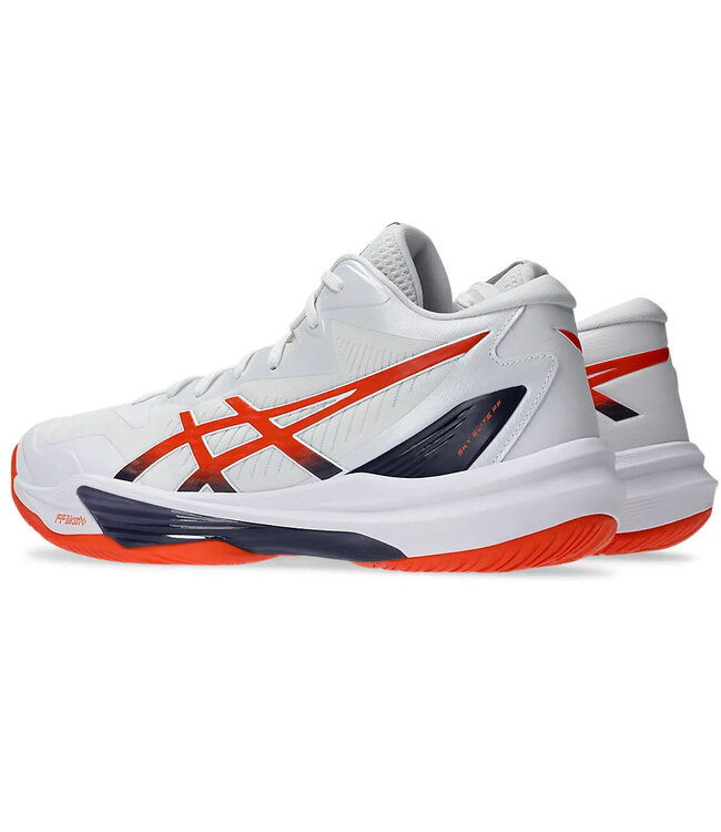 Asics Sky Elite FF MT 3 Men's Indoor Shoe - White/Nova Orange