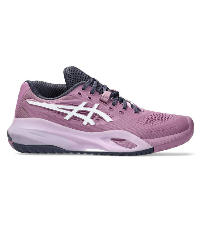 Asics Gel Resolution X Wide Women's Tennis Shoe - Ube/White