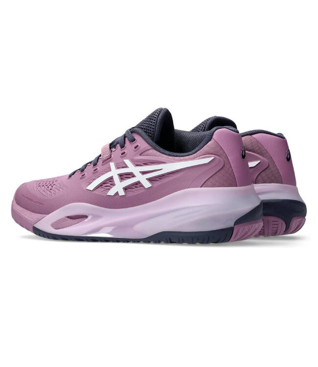 Asics Gel Resolution X Wide Women's Tennis Shoe - Ube/White