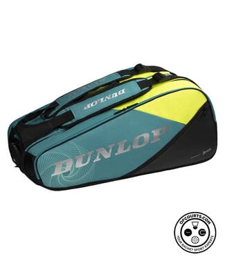 Dunlop SX Performance 12 Pack Bag - Teal/Yellow