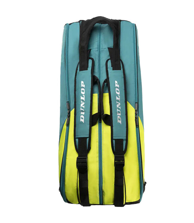 Dunlop SX Performance 12 Pack Bag - Teal/Yellow