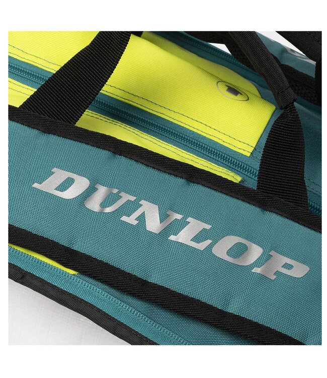 Dunlop SX Performance 12 Pack Bag - Teal/Yellow