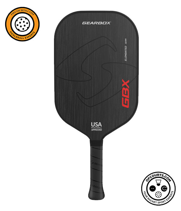 Gearbox GBX Elongated 16mm Pickleball Paddle - Of Courts