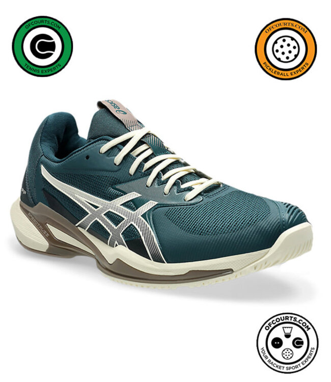 Asics Solution Speed FF 3 Men's Tennis Shoe - Saxon Green/Birch