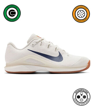 NIke Air Zoom Vapor 12 Men's Tennis Shoe - Summit White/Binary Blue