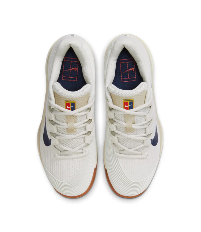 NIke Air Zoom Vapor 12 Men's Tennis Shoe - Summit White/Binary Blue