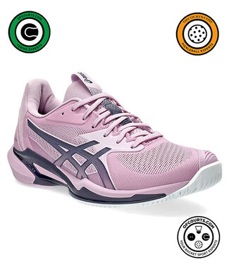 Asics Solution Speed FF 3 Women's Tennis Shoe - Light Ube/Indigo Fog