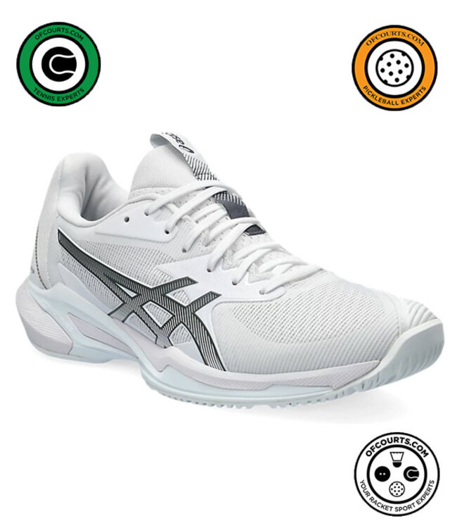 Asics Solution Speed FF 3 Women's Tennis Shoe - White/Metropolis