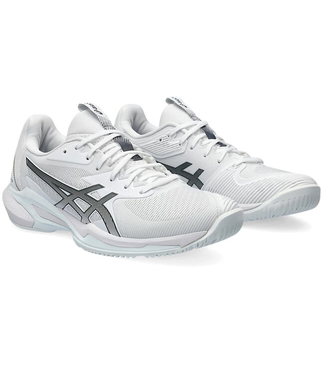 Asics Solution Speed FF 3 Women's Tennis Shoe - White/Metropolis