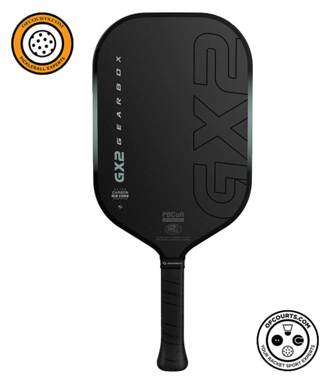 Gearbox GX2 Elongated 16mm Pickleball Paddle