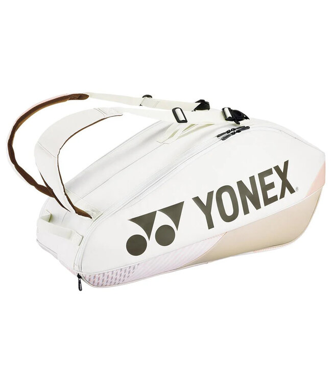 Yonex 92426 Pro Racket Bag 6 Pack 2024 - Sand Beige