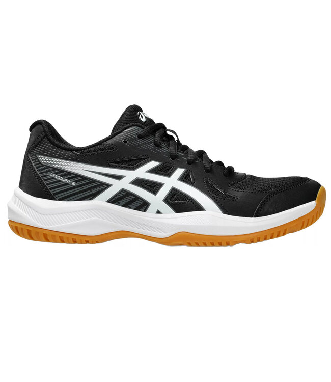 Asics Upcourt 6 Women's Indoor Shoe - Black/White