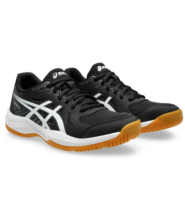 Asics Upcourt 6 Women's Indoor Shoe - Black/White