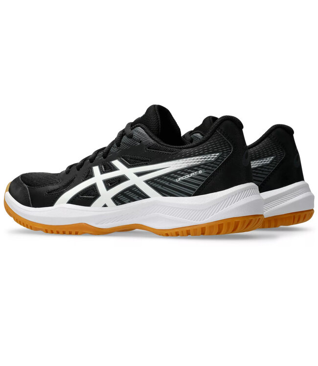 Asics Upcourt 6 Women's Indoor Shoe - Black/White
