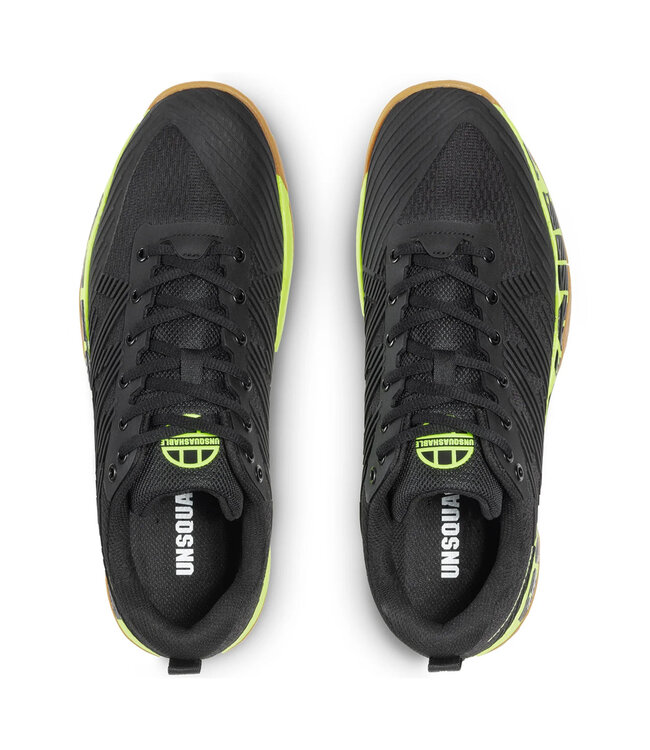 UNSQUASHABLE MIGUEL RODRÍGUEZ SPEZIAL Squash Shoe - Black/Yellow @ Lowest Price
