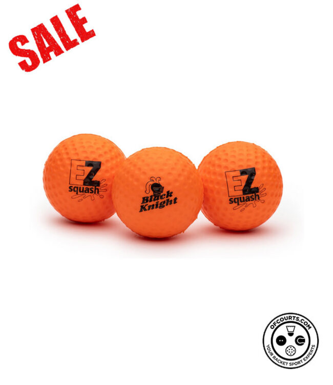 Black Knight EZ Squash Balls - Orange @ Lowest Price