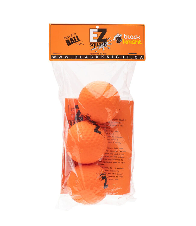 Black Knight EZ Squash Balls - Orange @ Lowest Price