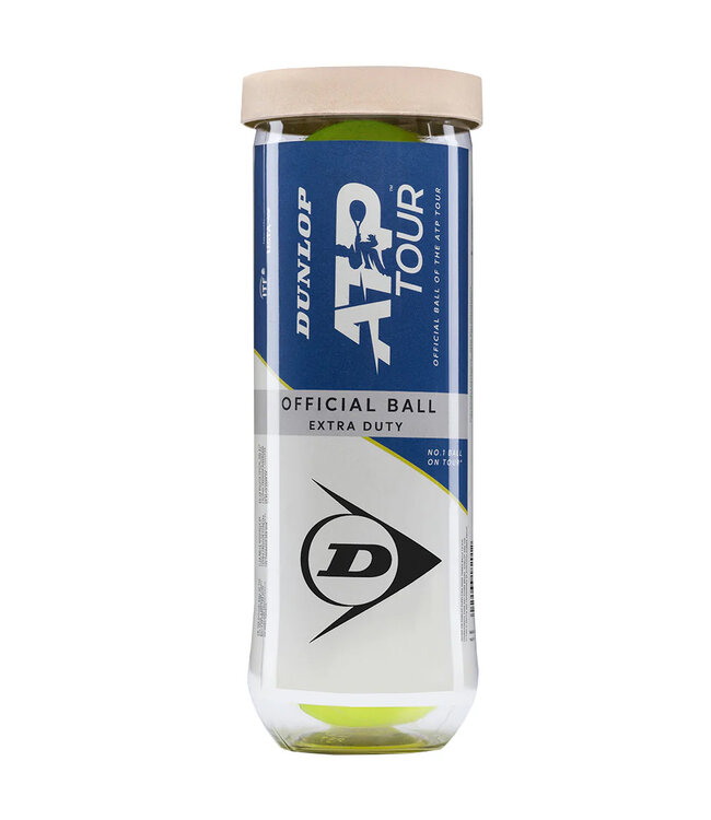Dunlop ATP Tour Extra Duty Tennis Ball 3- Can