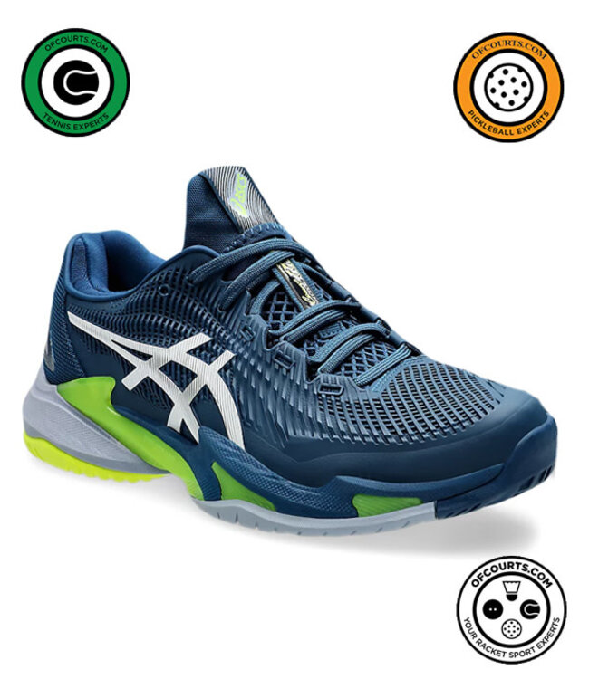 Asics Court FF 3 Men's Tennis Shoe - Mako Blue/White