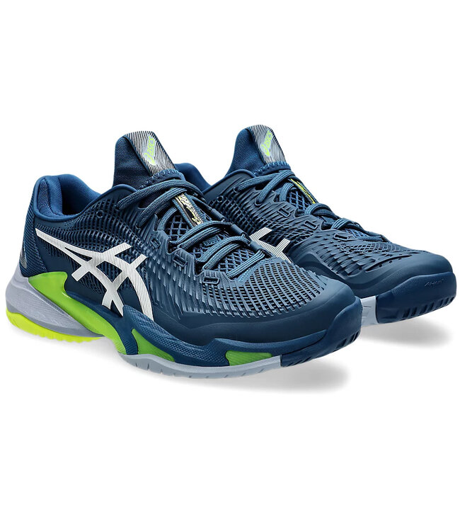 Asics Court FF 3 Men's Tennis Shoe - Mako Blue/White 7.5