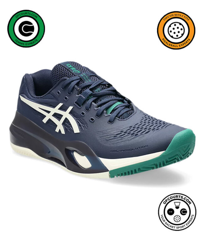 Asics Gel-Resolution X Clay Men's Shoe - Midnight/Cream