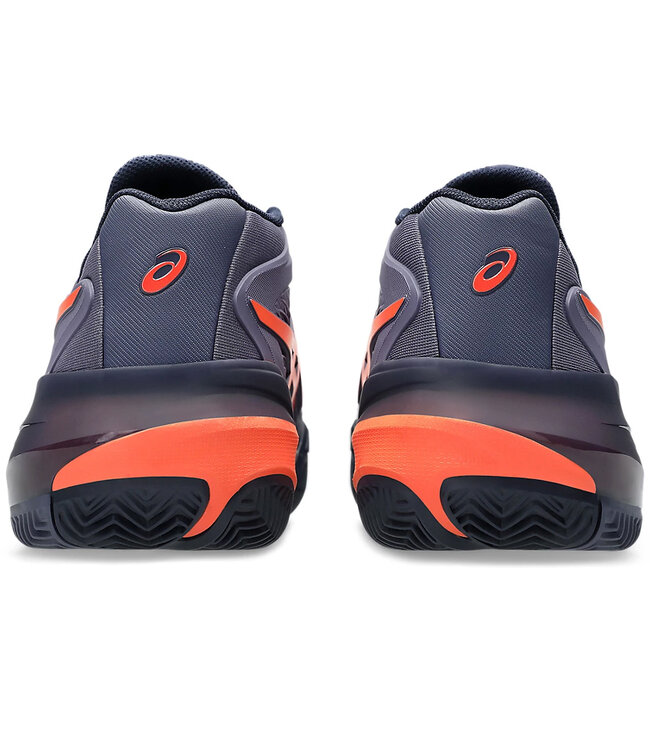 Asics Gel-Resolution X Clay Men's Shoe - Greyish Purple/Nova Orange