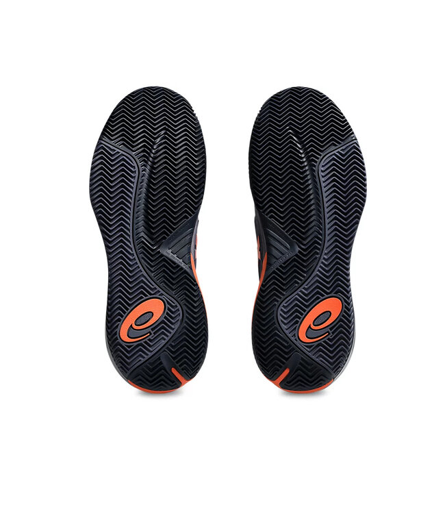 Asics Gel-Resolution X Clay Men's Shoe - Greyish Purple/Nova Orange