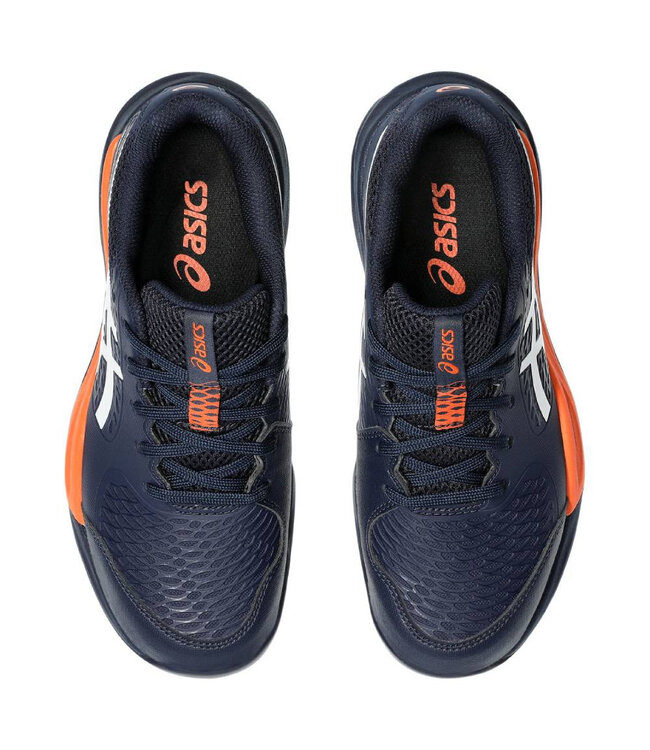 Asics Gel Resolution X GS Junior Tennis Shoe - Midnight/White