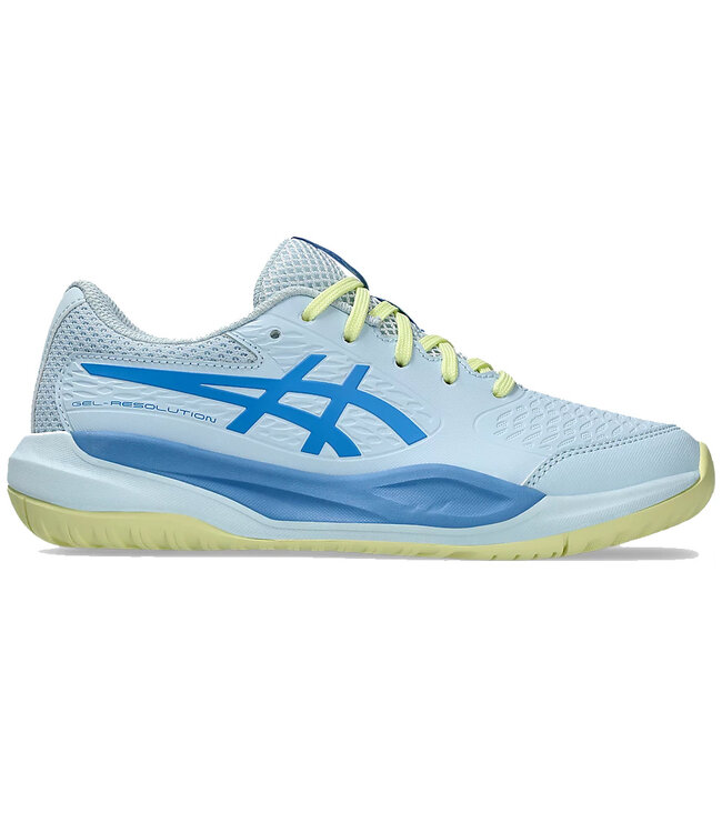 Asics Gel Resolution X GS Junior Tennis Shoe - Light Blue/Blue Coast
