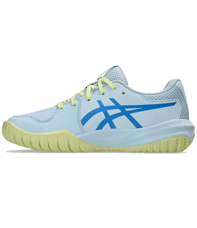 Asics Gel Resolution X GS Junior Tennis Shoe - Light Blue/Blue Coast