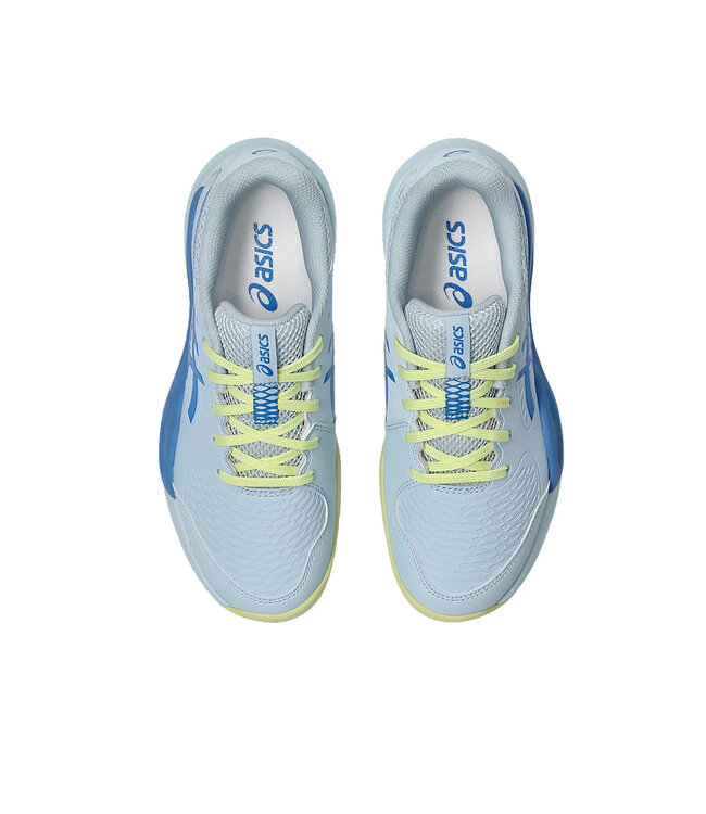 Asics Gel Resolution X GS Junior Tennis Shoe - Light Blue/Blue Coast