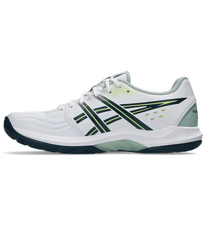 Asics Powerbreak FF Men's Indoor Shoe - White/Tranquil Teal
