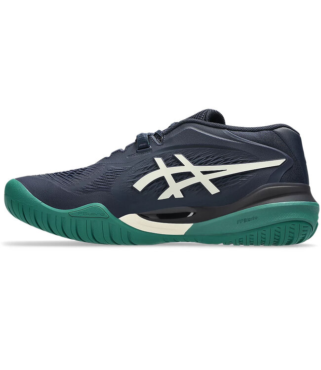 Asics Gel Resolution X Wide Men's Tennis Shoe - Midnight/Cream