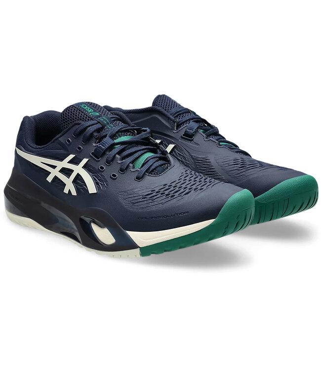 Asics Gel Resolution X Wide Men's Tennis Shoe - Midnight/Cream