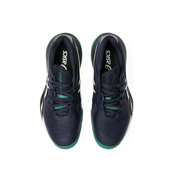 Asics Gel Resolution X Wide Men's Tennis Shoe - Midnight/Cream