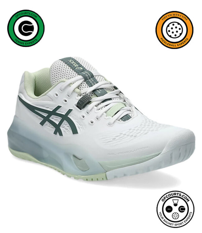Asics Gel Resolution X Wide Women's Tennis Shoe - White
